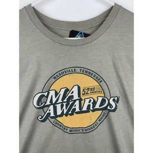 52 CMA Country Music Awards Nashville Short Sleeve T-Shirt Men's XL NWT
